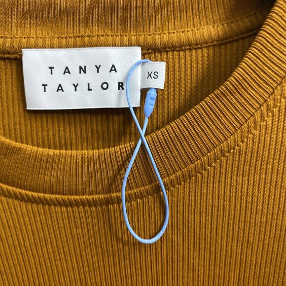 Tanya Taylor Sanna Top Color Caramel Size XSmall NWOT - Picture 5 of 6